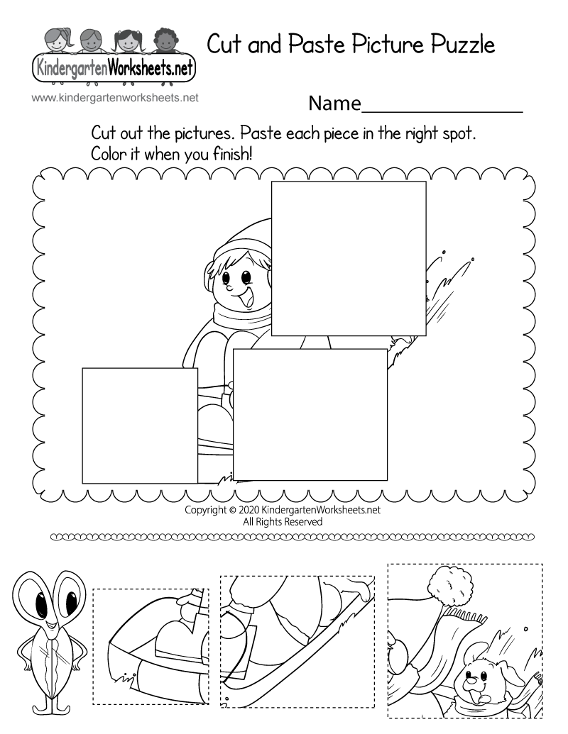 Cut And Paste Picture Puzzle Worksheet Free Printable Digital PDF Cut And Paste Picture Puzzle Worksheet Free Printable Digital PDF