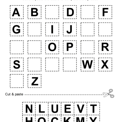 Cut And Paste Worksheets Printable Activities For Kids Free Printables Lettering SVG Files Tools Apps