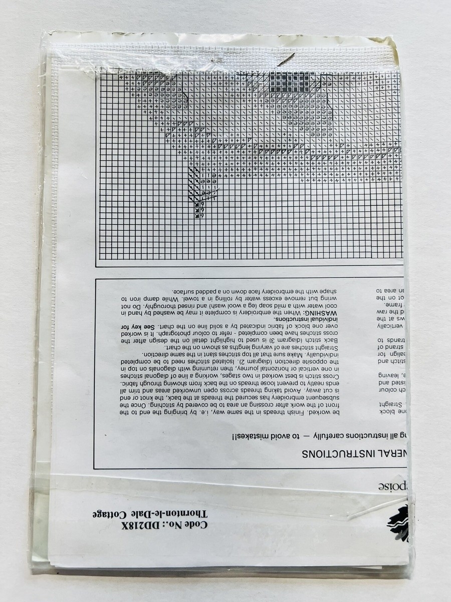 Dale Designs Needlepoise Thornton Le Dale Cottage Stitch Kit Rose Swalwell Open EBay