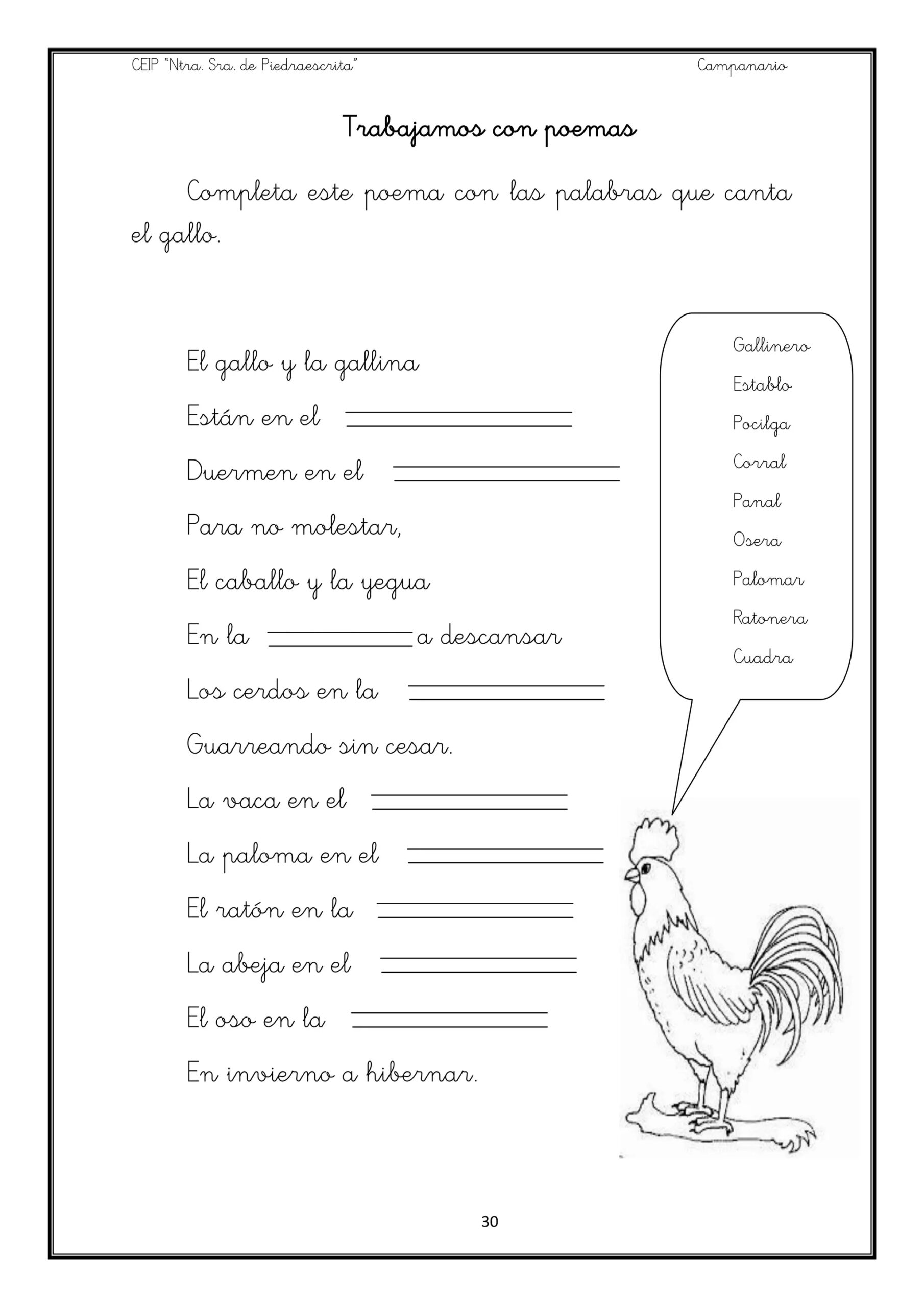 mi gallina worksheet answers mi gallina worksheet answers
