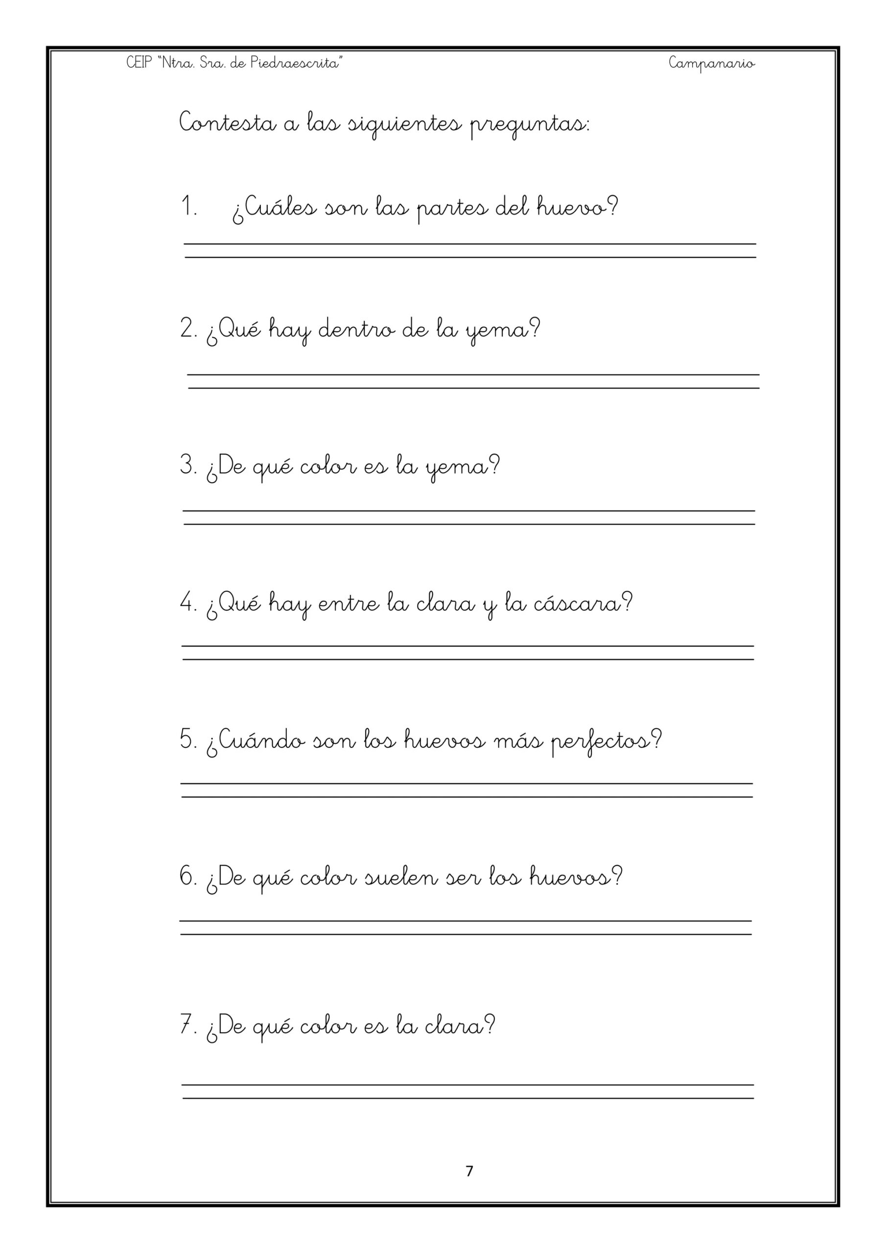 Del Huevo A La Gallina Segundo De Educaci n Primaria PDF Del Huevo A La Gallina Segundo De Educaci n Primaria PDF