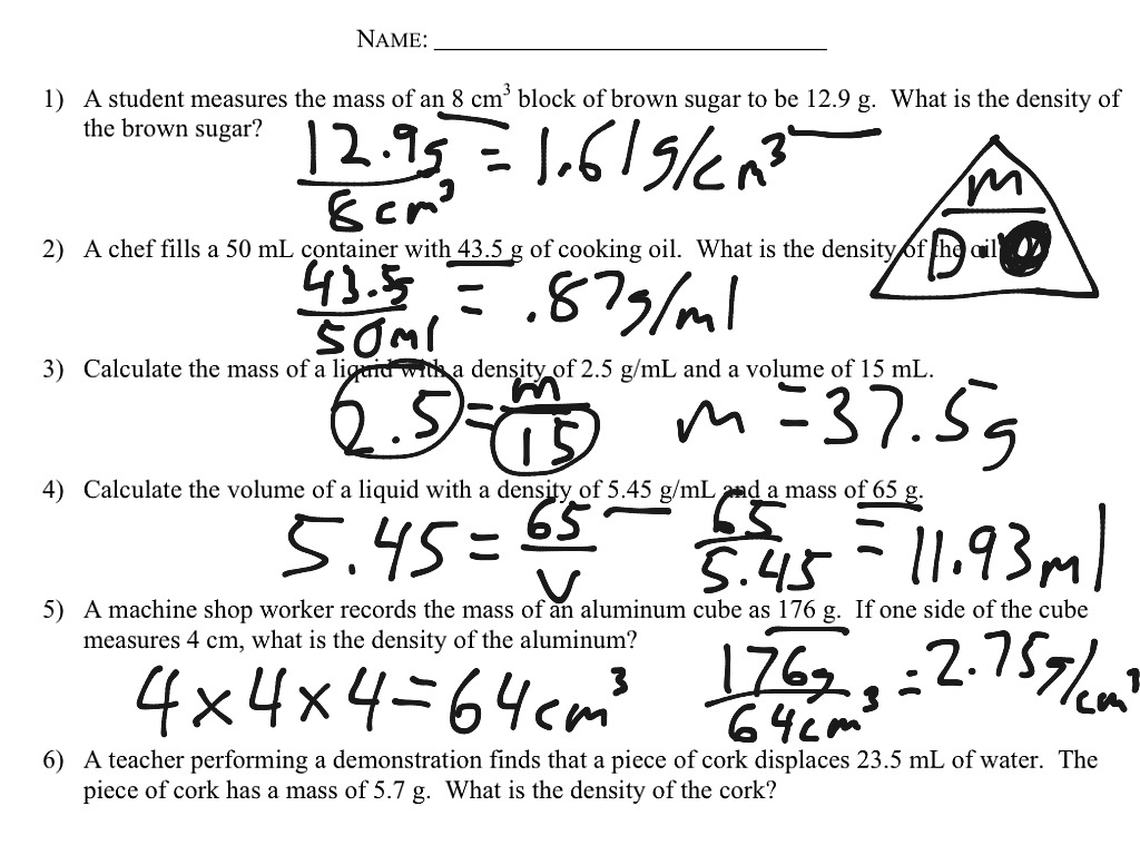 Density Calculations Worksheet Science ShowMe Worksheets Library Density Calculations Worksheet Science ShowMe Worksheets Library