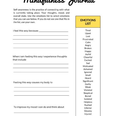 Depression Therapy Worksheets And Journal For Depression Mental Wellness Cognitive Behavior Anxiety Self Esteem And Self Confidence Etsy