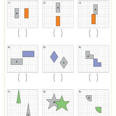 Describing Translations Of Figures Worksheet PDF Printable Geometry Worksheet Cazoom Math