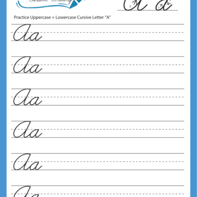 Download Free Printable Cursive Writing Worksheets Artful Cursive
