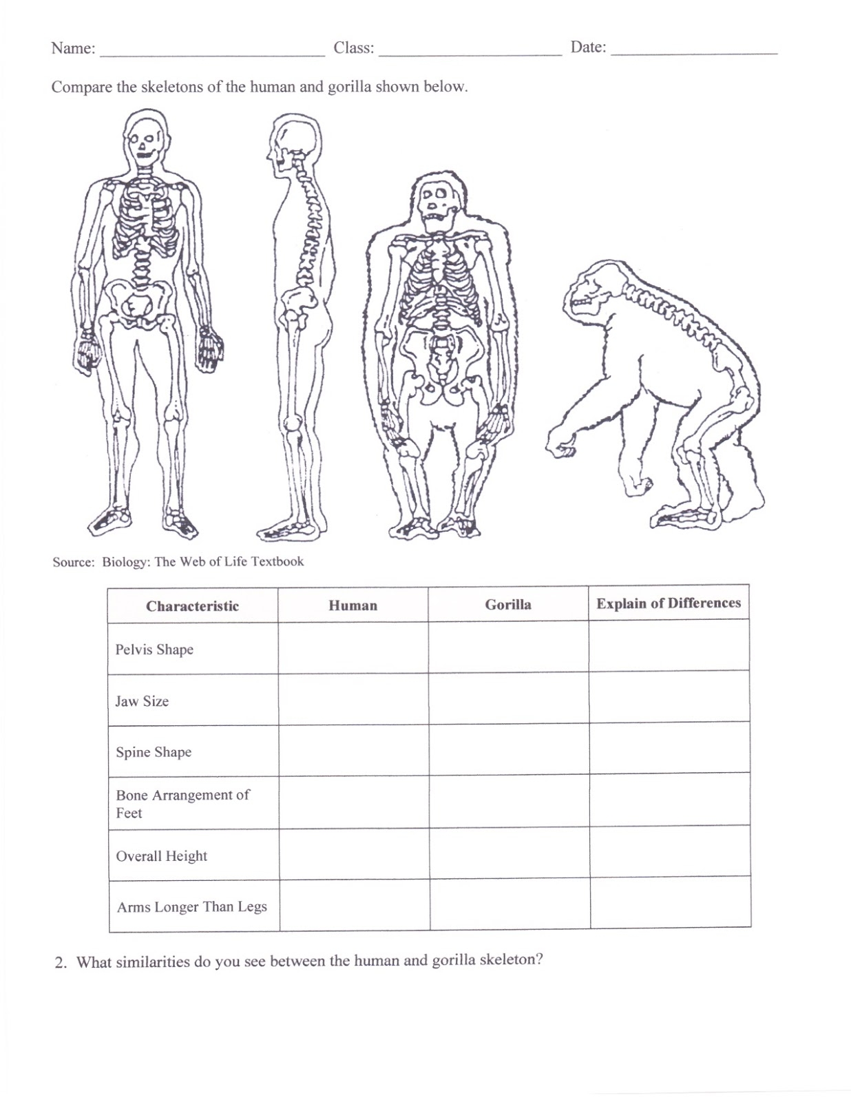 Dr Gayden s Biology Class November 2015