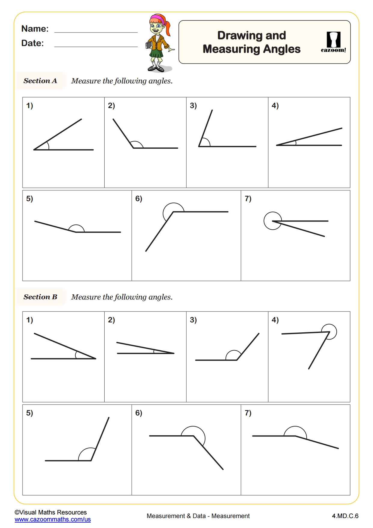 angles worksheet with answers pdf