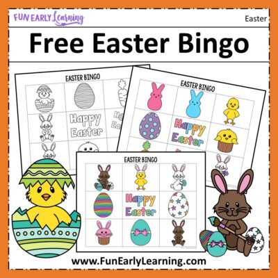 Easter Bingo Fun Early Learning