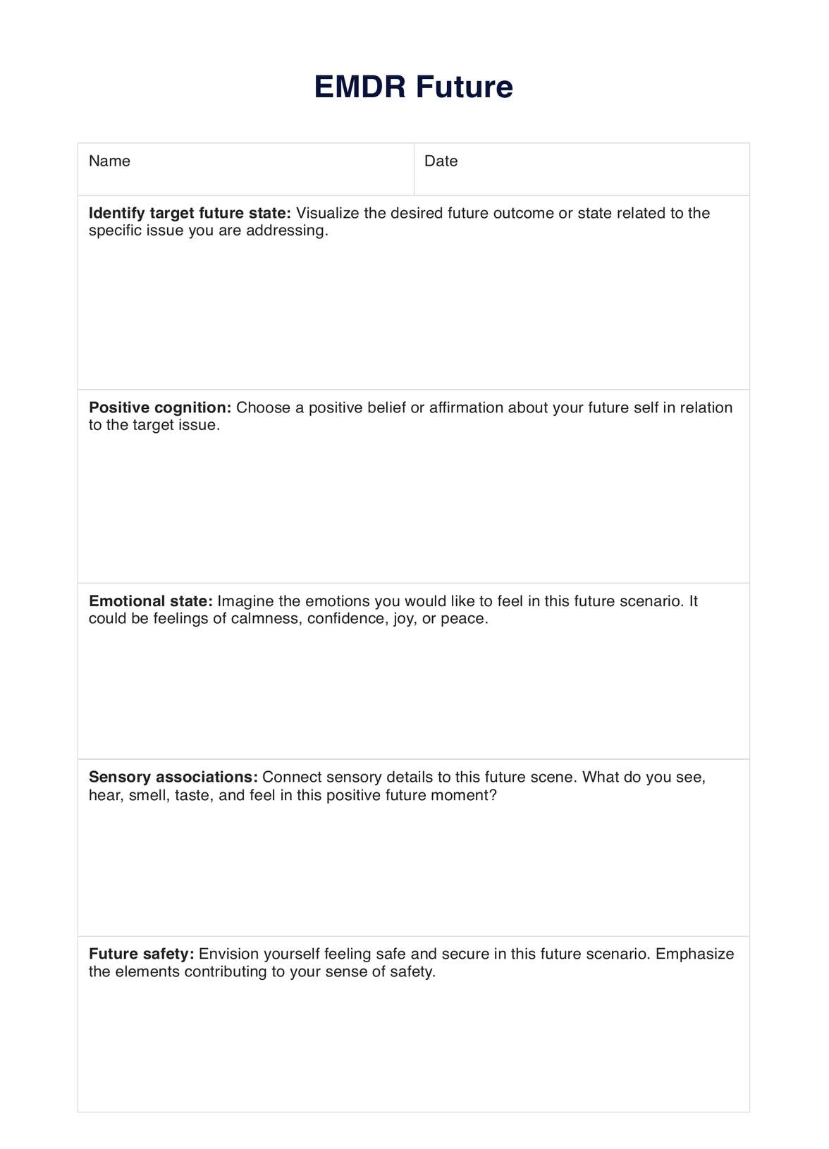 EMDR Future EMDR Future