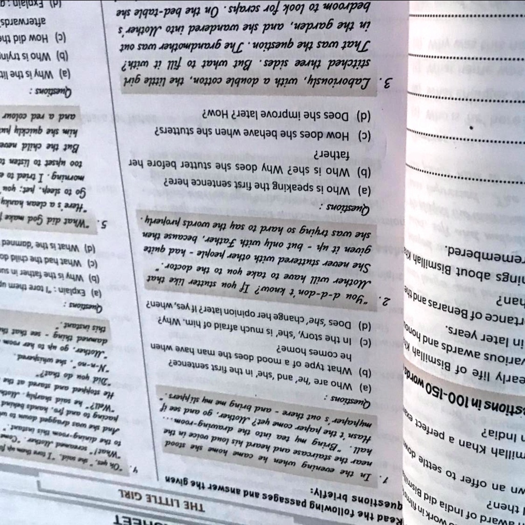 English Class 9 Worksheet 91bravia Book 13016