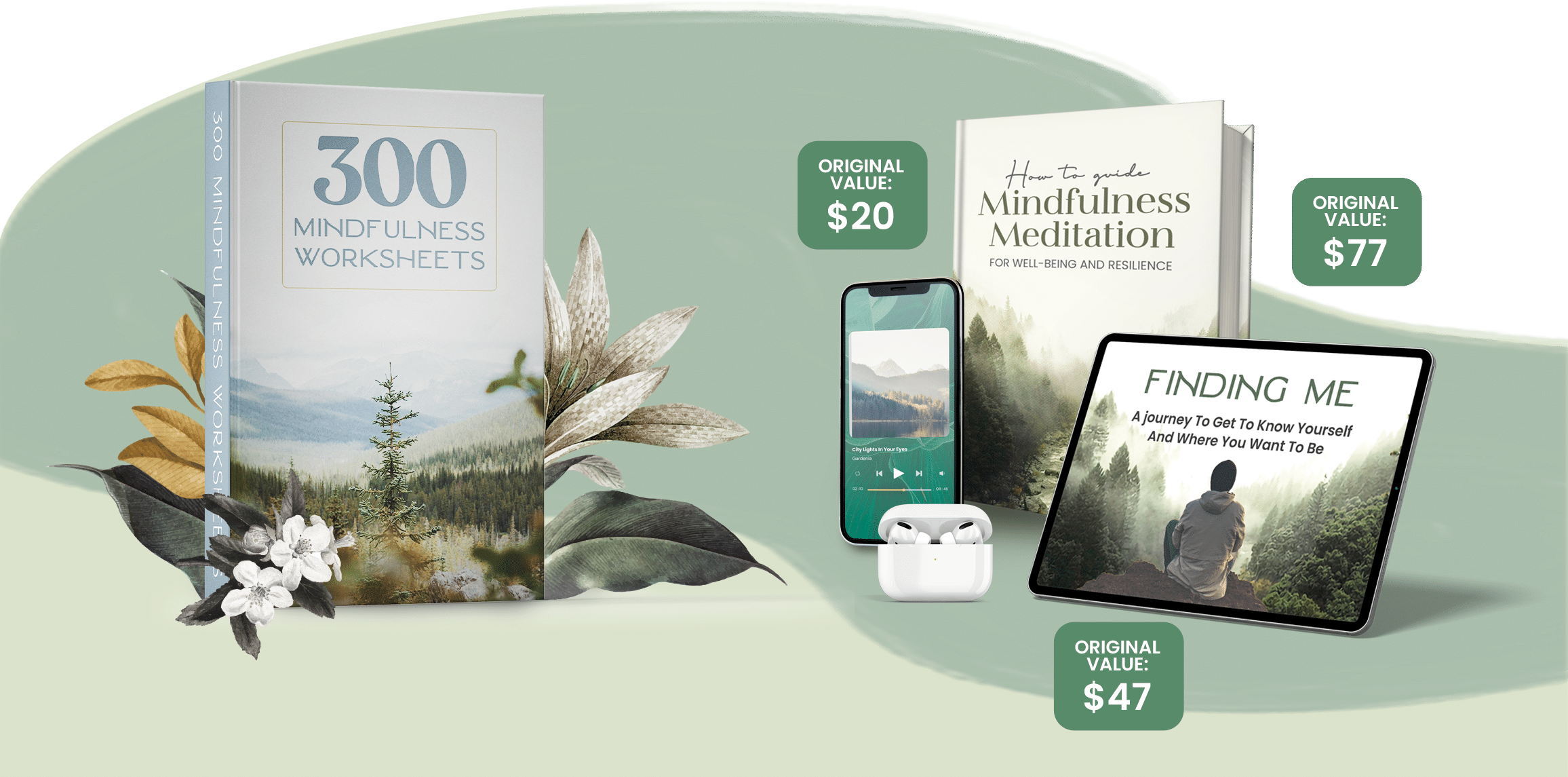 Enhance Mindfulness 300 Worksheets Mindfulness Exercises