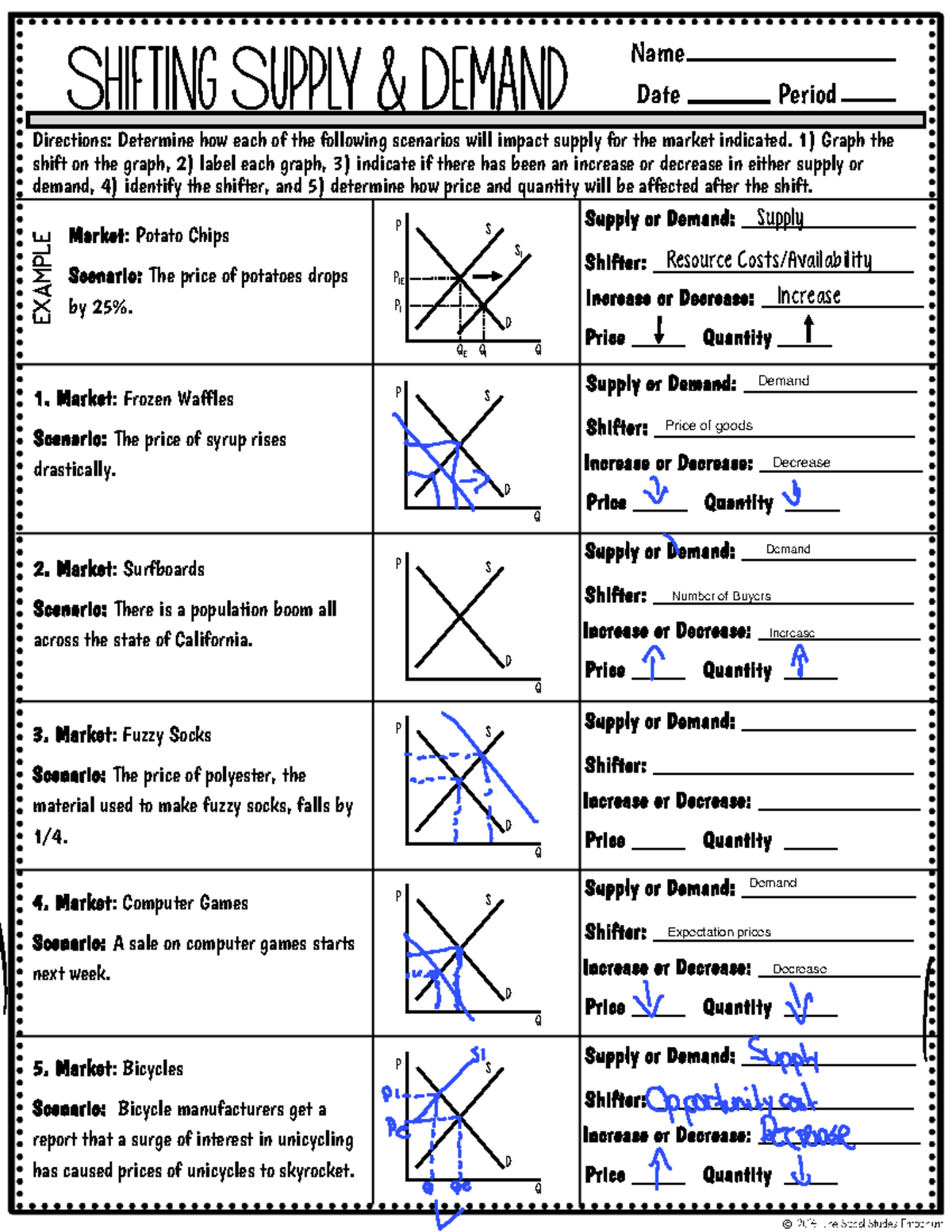 Equilibrium Shifting Practice Scenarios For Econ 101 Studocu Equilibrium Shifting Practice Scenarios For Econ 101 Studocu