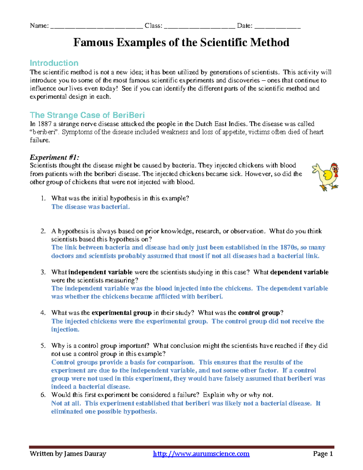 Famous Examples Of The Scientific Method Sci 101 Answer Key Studocu Famous Examples Of The Scientific Method Sci 101 Answer Key Studocu