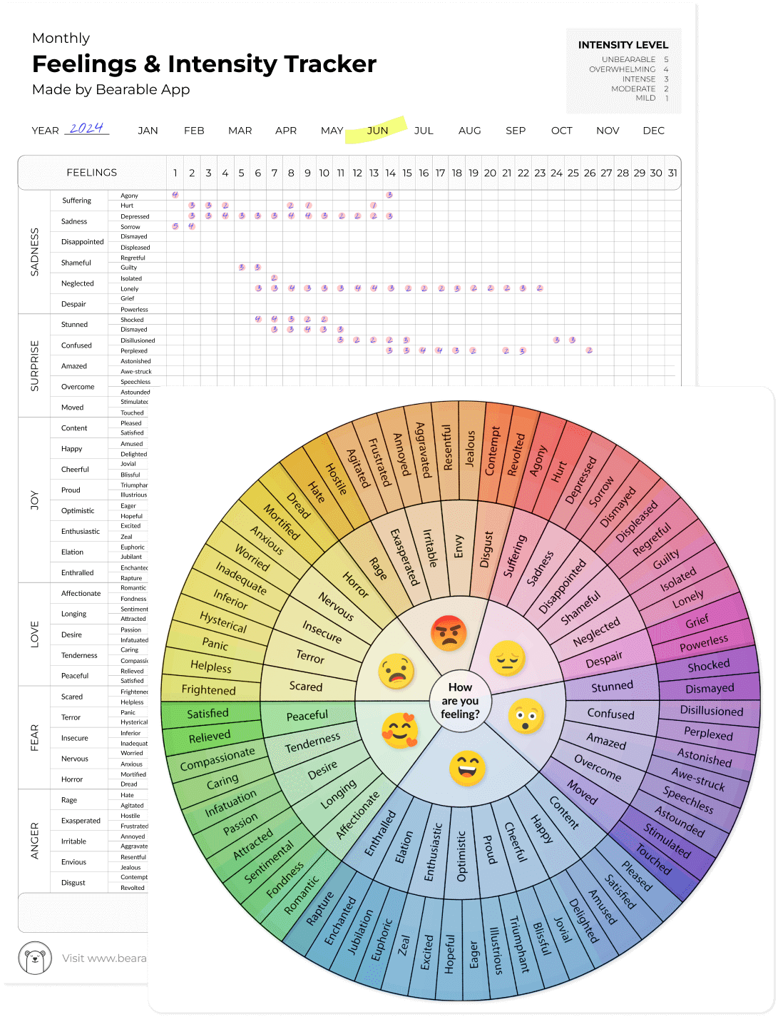 identifying emotions worksheet pdf