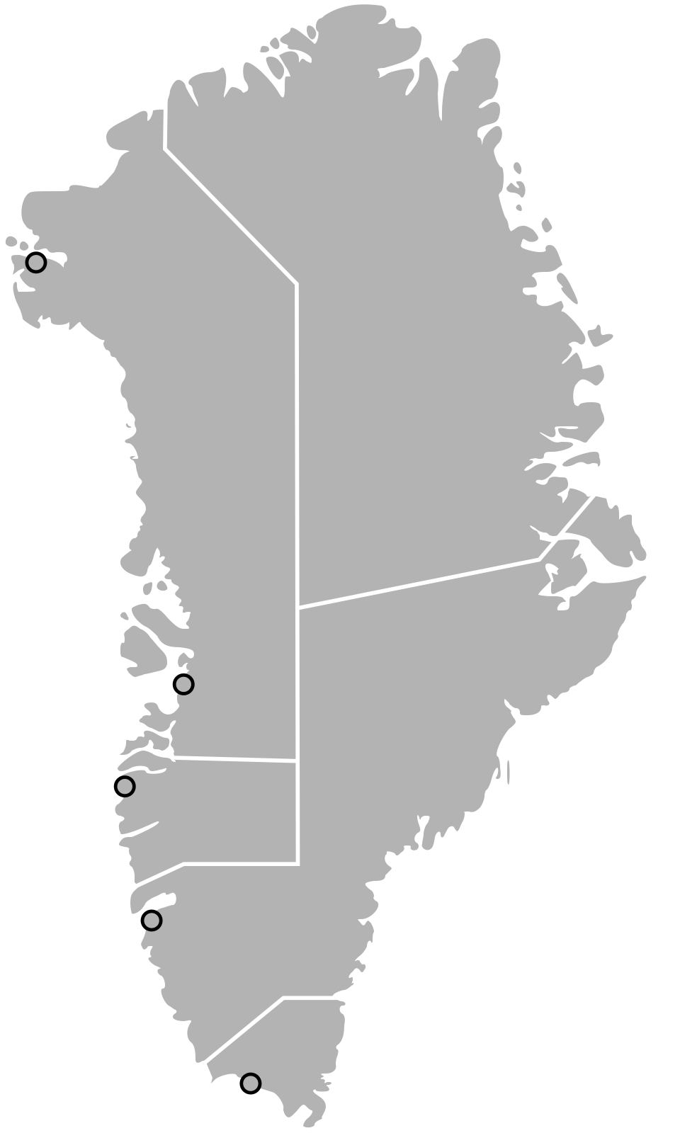 File Blank Map Of Greenland svg Wikimedia Commons