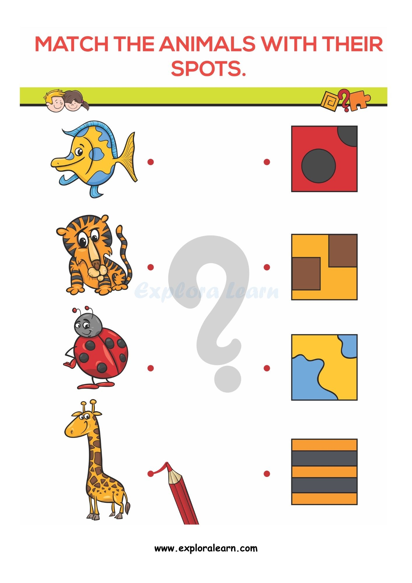 Focus Attention Worksheets For ADHD Autism