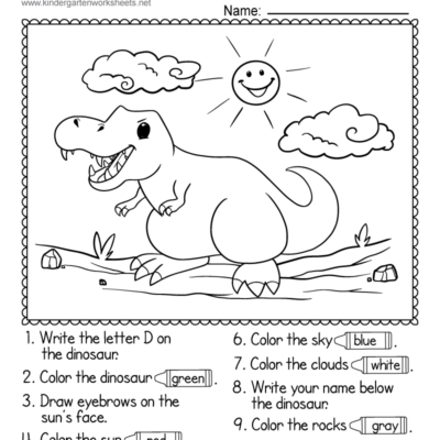 Following Directions Worksheet Free Printable Digital PDF