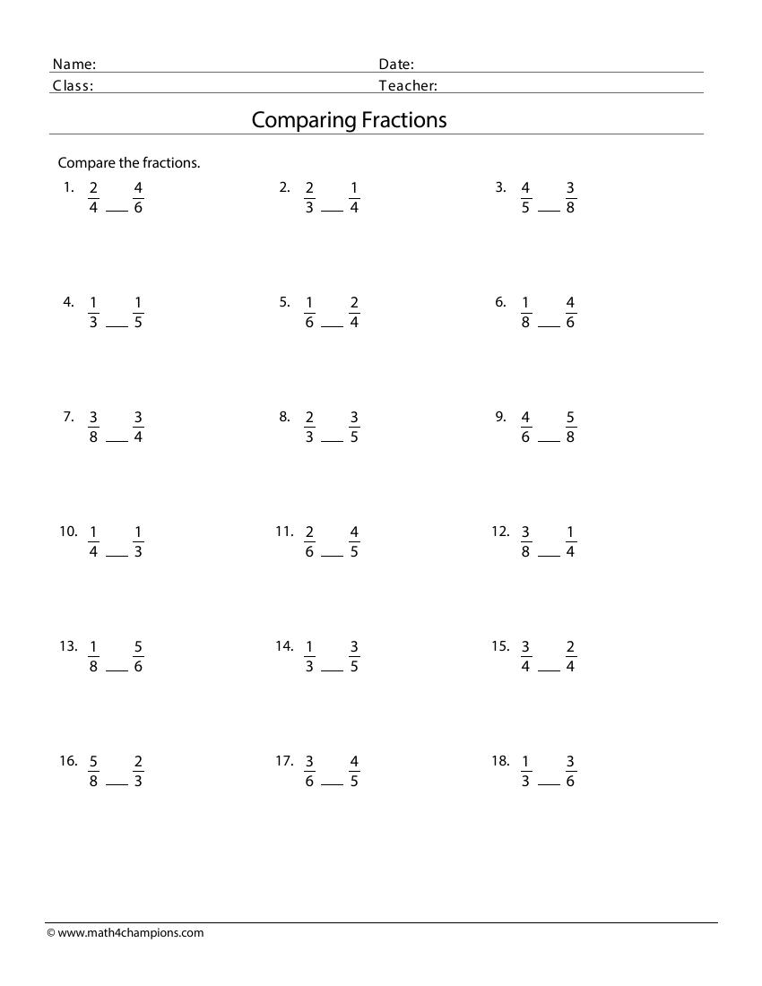 Fraction Worksheets Pdf Downloads Math Champions Fraction Worksheets Pdf Downloads Math Champions