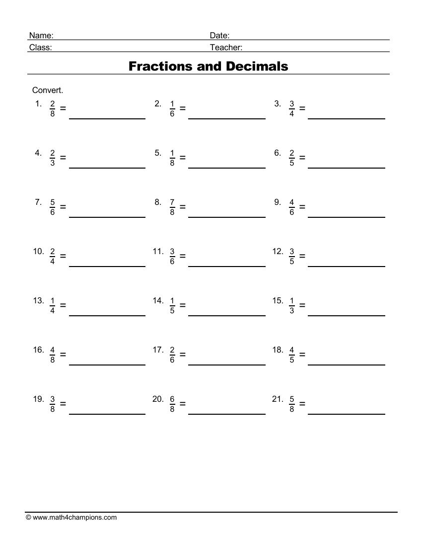 Fraction Worksheets Pdf Downloads Math Champions Fraction Worksheets Pdf Downloads Math Champions