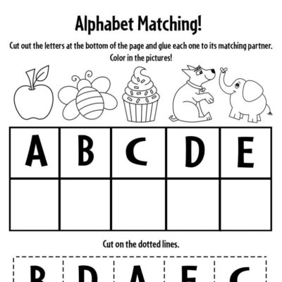 Free Alphabet Worksheets For Preschool A Z Printable ABC Activities The Hollydog Blog