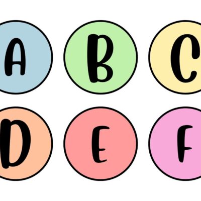 Free And Customizable Alphabet Templates Canva