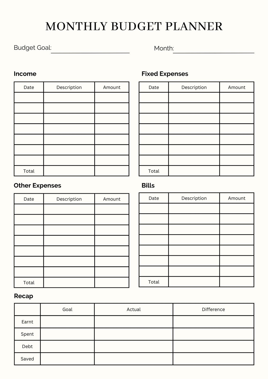 Free And Customizable Budget Templates Canva Free And Customizable Budget Templates Canva