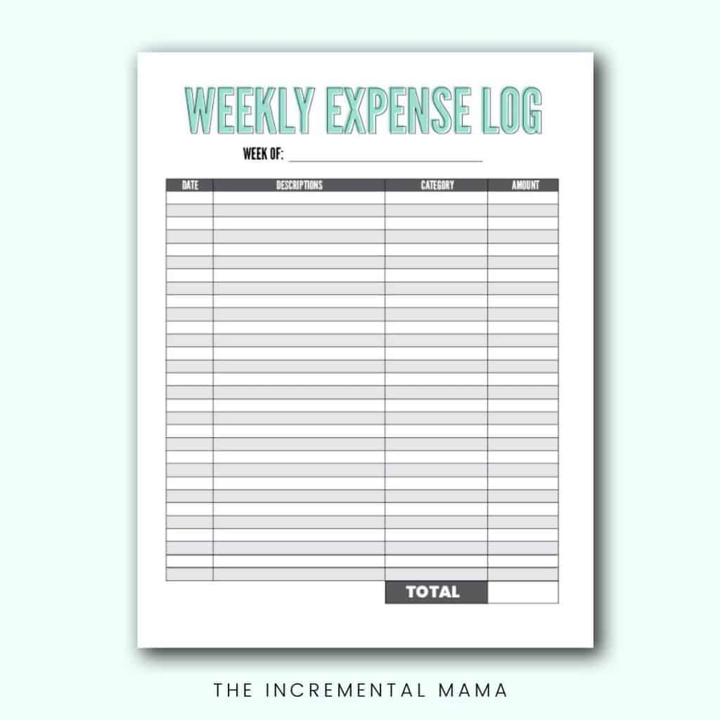 budget activity worksheet pdf