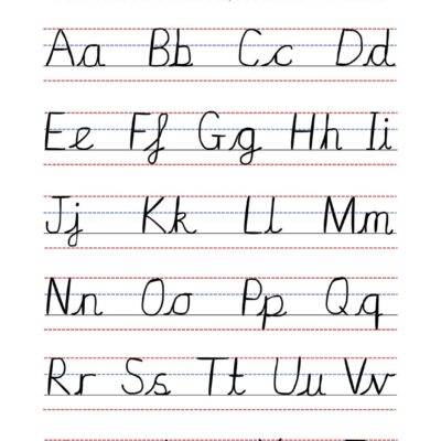 Free Custom Printable Handwriting Worksheet Templates Canva