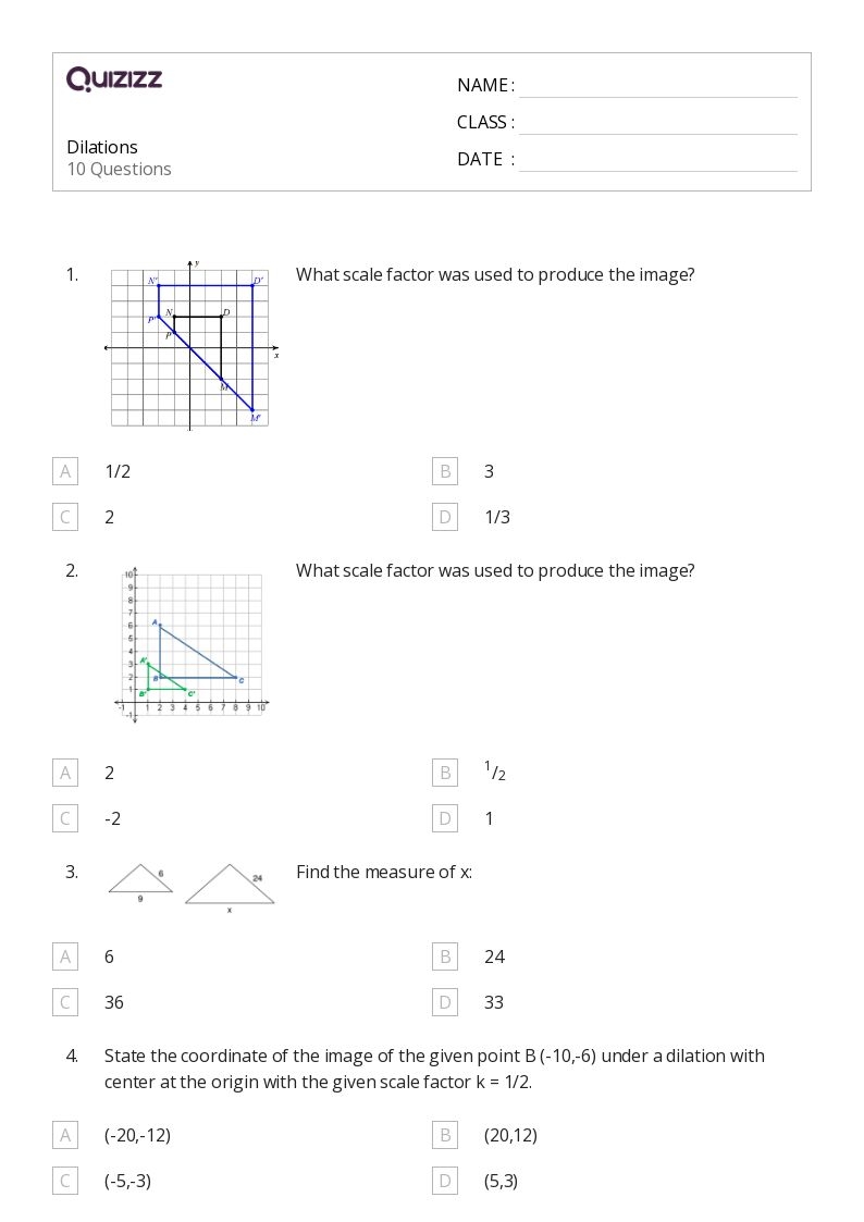 Free Dilations Worksheet Kuta Download Free Dilations Worksheet Kuta Png Images Free Worksheets On Clipart Library