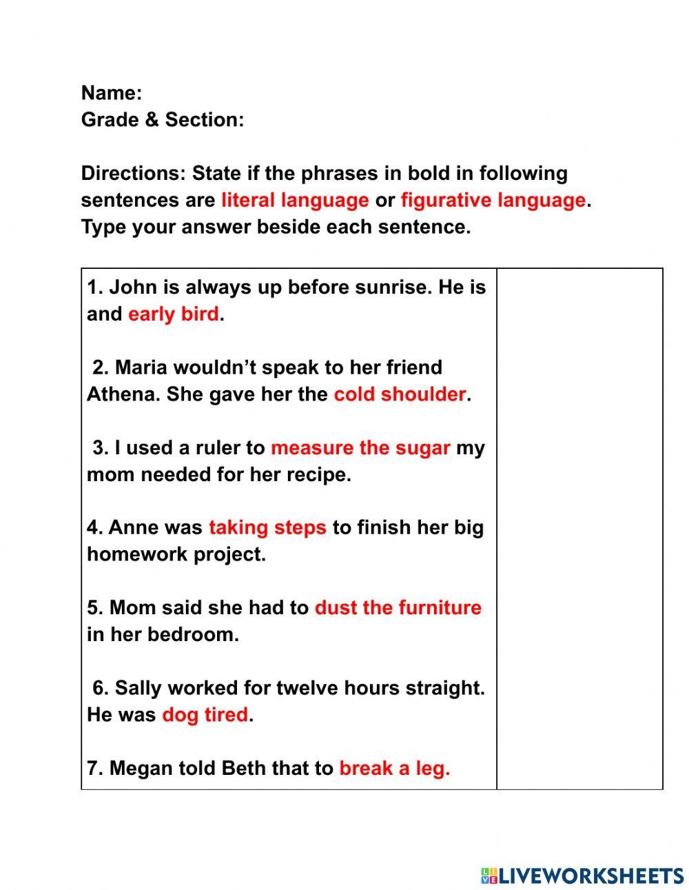 Free Figurative Language Worksheet With Answers Download Free Figurative Language Worksheet With Answers Png Images Free Worksheets On Clipart Library Free Figurative Language Worksheet With Answers Download Free Figurative Language Worksheet With Answers Png Images Free Worksheets On Clipart Library