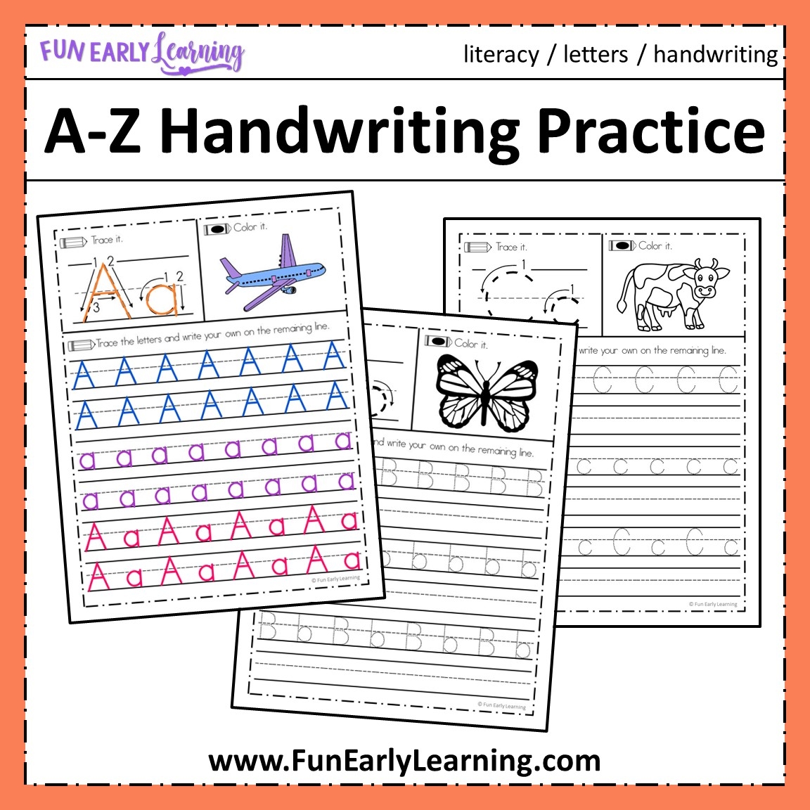 free printable handwriting worksheets