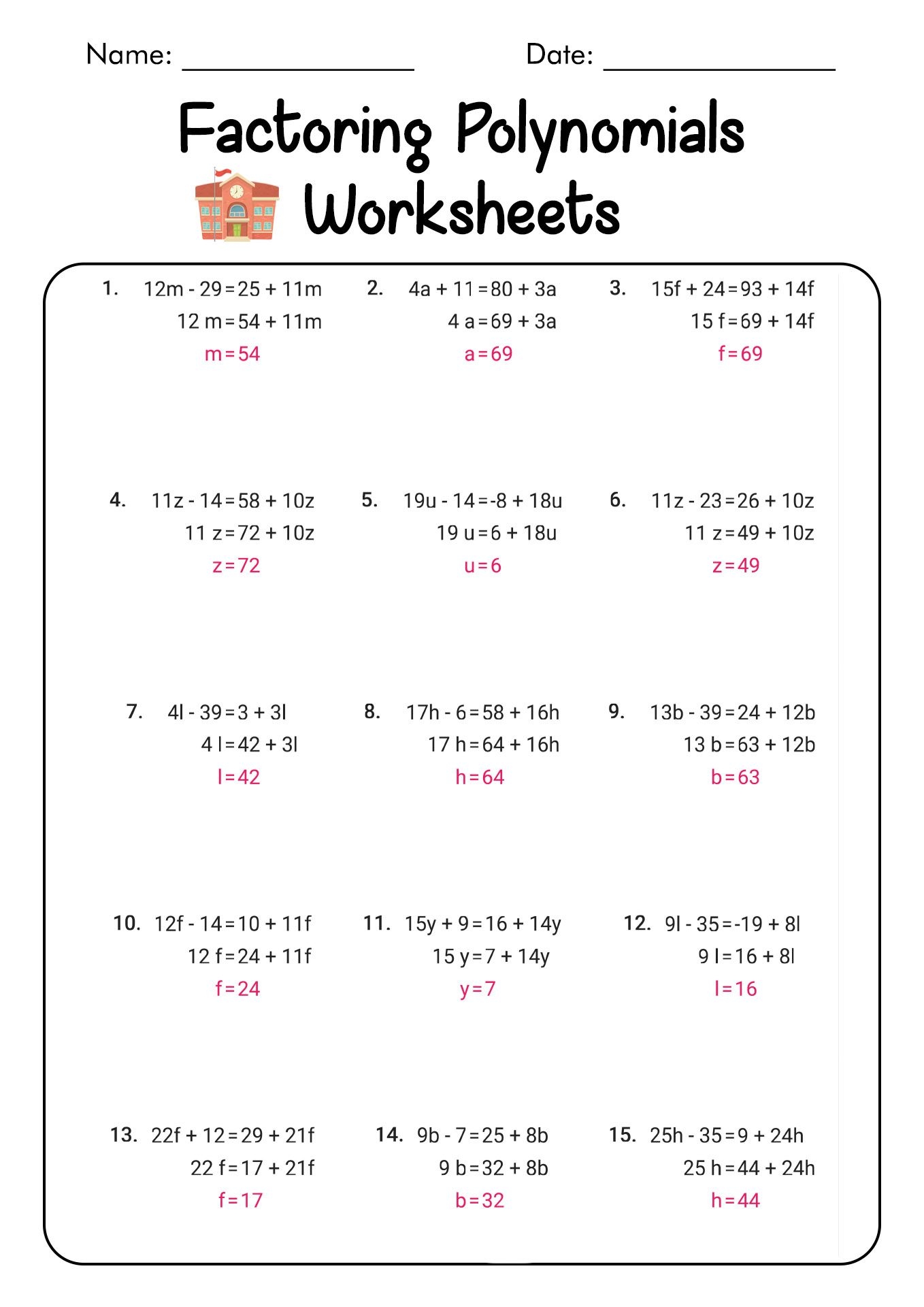 Free Polynomials Practice Worksheet Download Free Polynomials Practice Worksheet Png Images Free Worksheets On Clipart Library