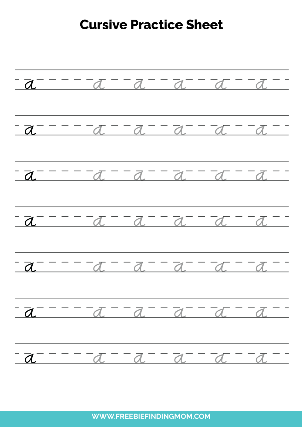 printable cursive letters printable cursive letters