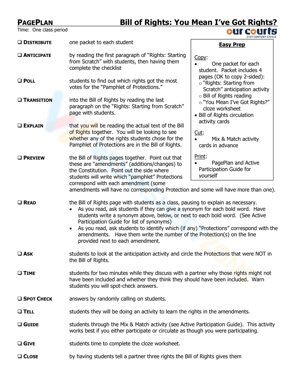 Free Printable I Have Rights Worksheet Answers Worksheets Library