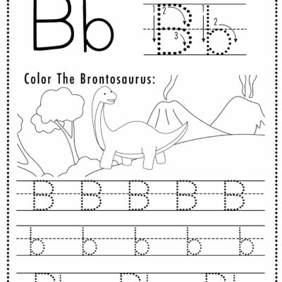 Free Printable Letter B Worksheets Sly Spoon