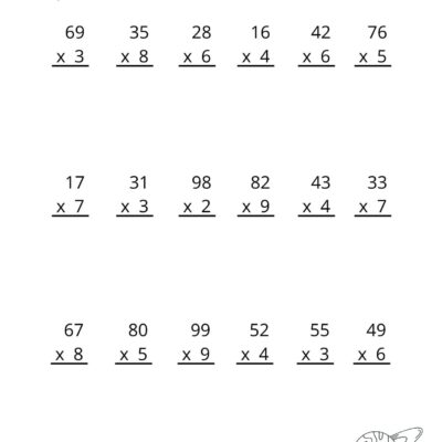 FREE PRINTABLE MULTIPLICATION WORKSHEETS WonkyWonderful