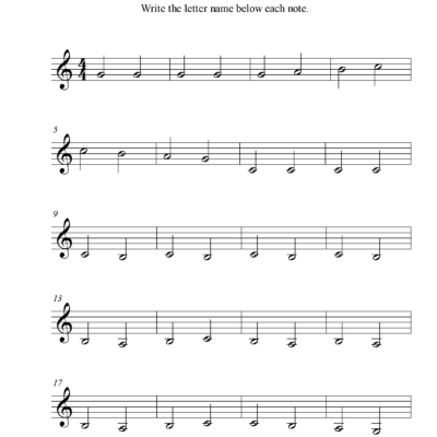 FREE Printable Music Note Naming Worksheets Presto It s Music Magic Publishing