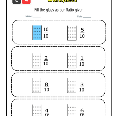 Free Printable Ratio And Proportion Worksheets PDF Number Dyslexia