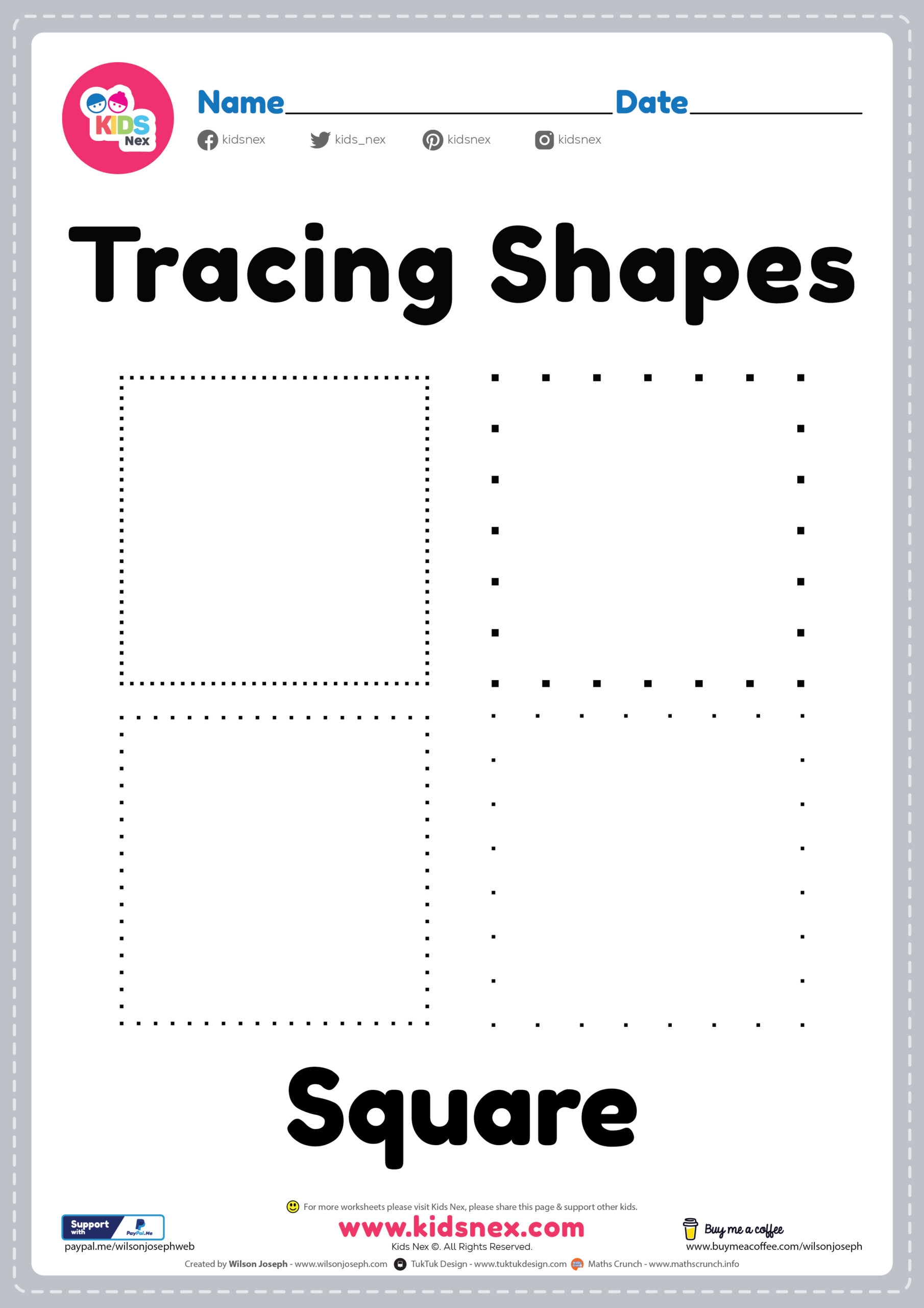 free preschool tracing sheets free preschool tracing sheets