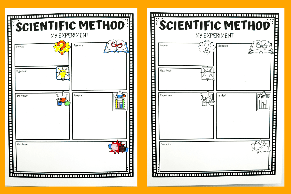 Free Scientific Method Worksheet For Young Scientists Free Scientific Method Worksheet For Young Scientists