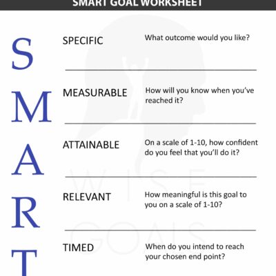 Free Smart Goal Setting Worksheet To Download