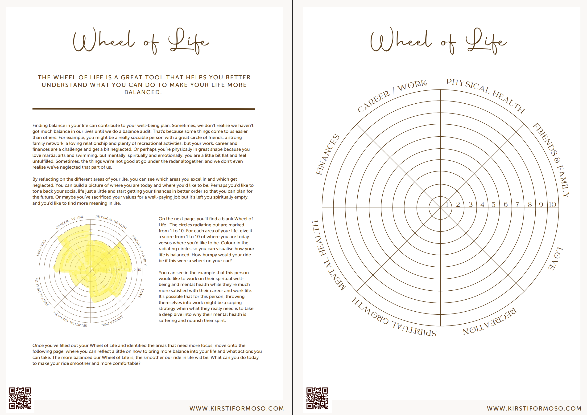Free Wellness Wheel Worksheet PDF Balance Your Life With This Simple Assessment Kirsti Formoso Free Wellness Wheel Worksheet PDF Balance Your Life With This Simple Assessment Kirsti Formoso