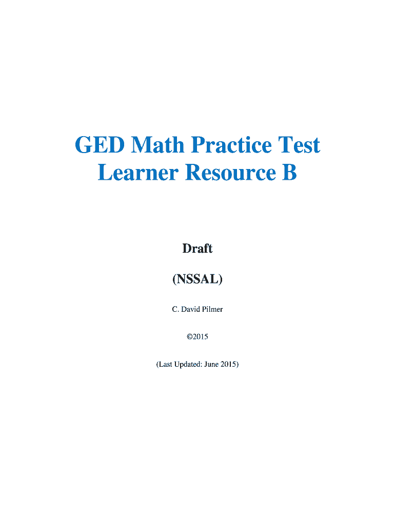 Ged Worksheets Pdf With Answers Fill Online Printable Fillable Blank PdfFiller