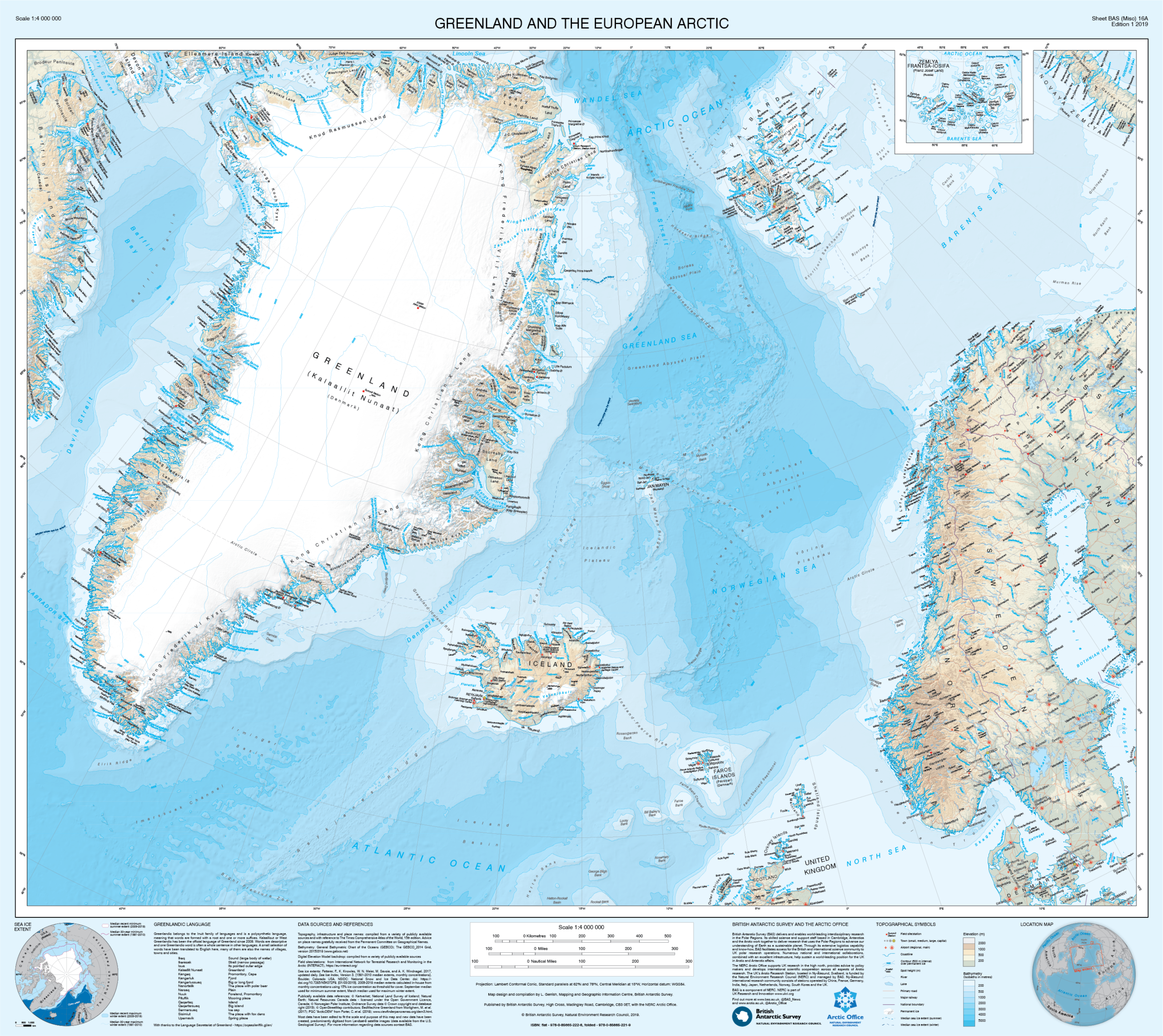 GeoGarage Blog Greenland Map Captures Changing Arctic In Fine Detail