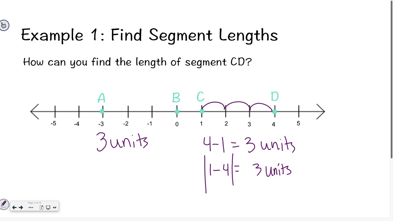 Geometry 1 1 Measuring Segments And Angles YouTube