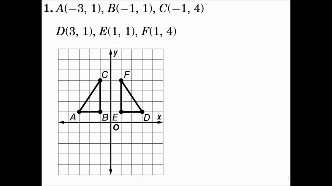 Geometry 4 7 Congruence Transformations Worksheets Library