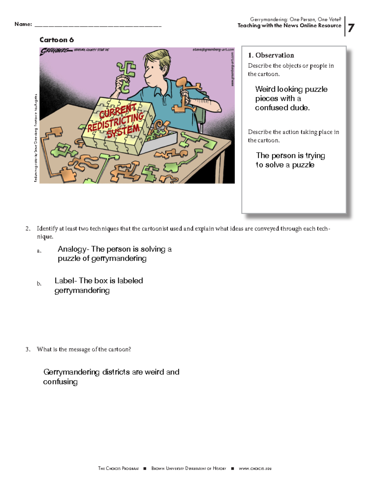 gerrymandering worksheet answer key gerrymandering worksheet answer key