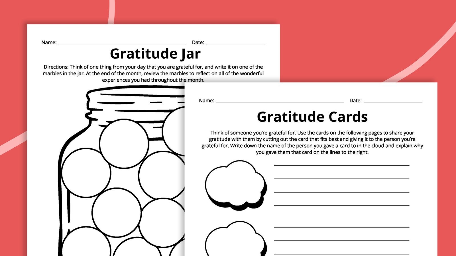 Gratitude Worksheets Free Printables Gratitude Worksheets Free Printables