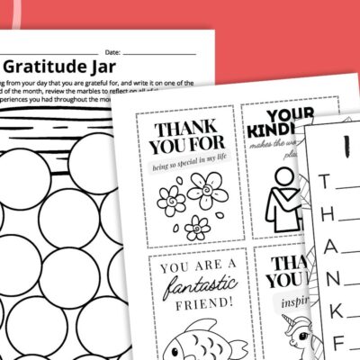 Gratitude Worksheets Free Printables