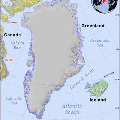 Greenland And Iceland Public Domain Maps By PAT The Free Open Source Portable Atlas